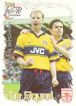 Dennis Bergkamp Arsenal 1999 Futera Fans' Selection #23